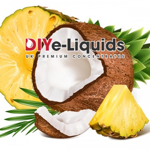 Pinepple and Coconut Flavour E Liquid Concentrate | DIY E Liquids